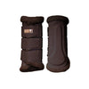 Equestrian Stockholm Fleece Lined Brushing Boots Set of 2 Moonless Night