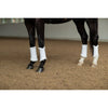 Equestrian Stockholm Fleece Lined Brushing Boots Set of 2 White- Moonless Night