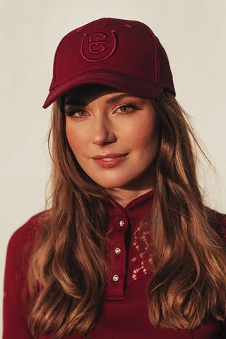 Equestrian Stockholm Classic Cap Bordeaux