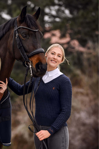 Cavallo CavalKori Cable Knit Sweater
