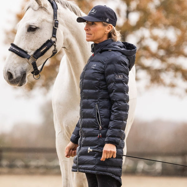 Cavallo Ingrid Klimke Collection Karlotta Padded Long Coat Horse in the Box