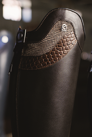 Cavallo CavalLinus Slim Boots with Lizard and Croc Top