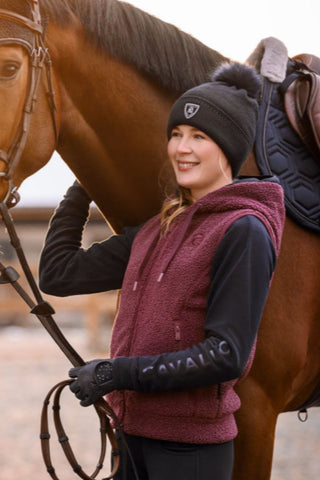 Cavallo Meg Ladies Teddy Fleece Vest