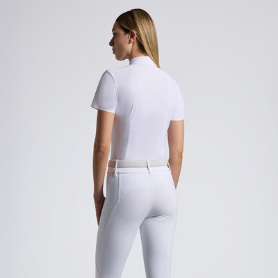 Cavalleria Toscana Heat Sealed Perforated Bib Short Sleeved Competition Shirt