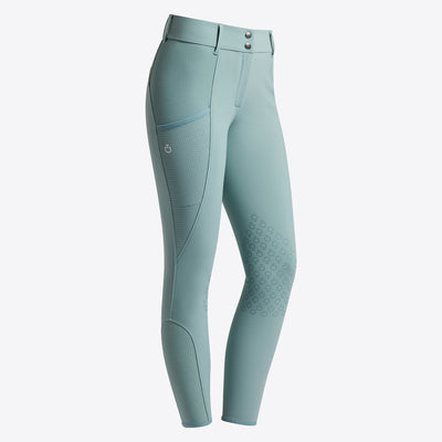 Cavalleria Toscana Ladies Perforated Inserts Knee Patch Breeches