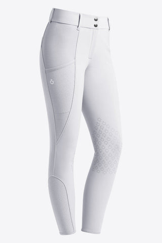 Cavalleria Toscana Ladies Perforated Inserts Knee Patch Competition Breeches