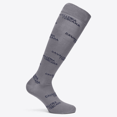 Cavalleria Toscana Jaquard Logo Socks