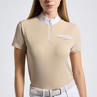 Cavalleria Toscana Ladies Tech Piquet Short Sleeve Competition Shirt