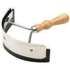 Deluxe Sweat Scraper Wood Handle Stainless Steel