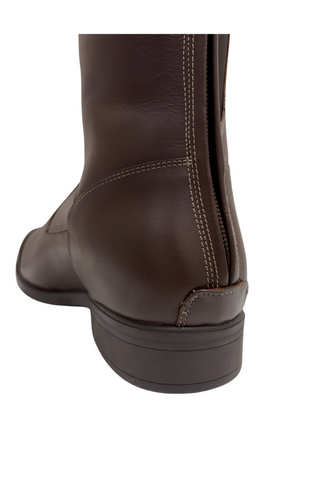 Tricolore by DeNiro Salentino Laces Boots with Patent Top