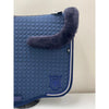 Mattes Eurofit Dressage Saddle Pad Navy with Navy Sheepskin