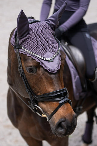 Equestrian Stockholm Bonnet Dark Violet
