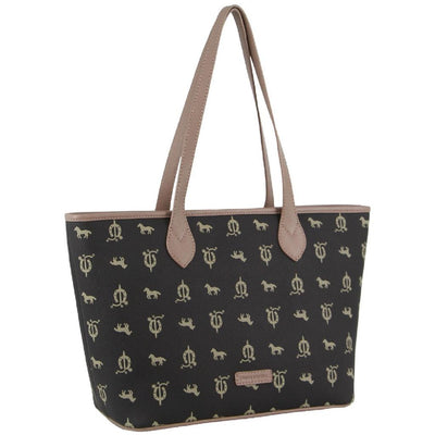 Pierre Cardin Tote Bag Equestrian Print