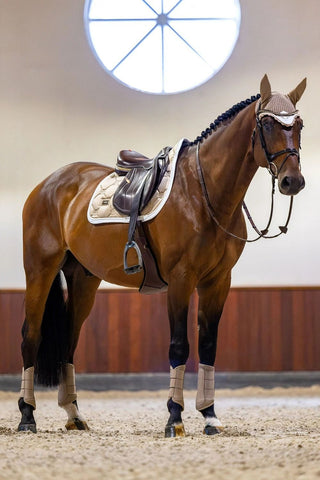Equestrian Stockholm Jump Saddle Pad Sand