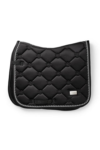 Equestrian Stockholm Dressage Saddle Pad Black Edition COB