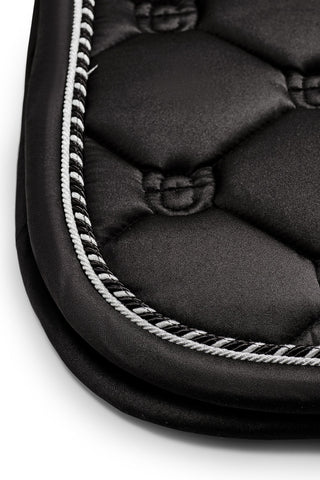 Equestrian Stockholm Dressage Saddle Pad Black Edition COB