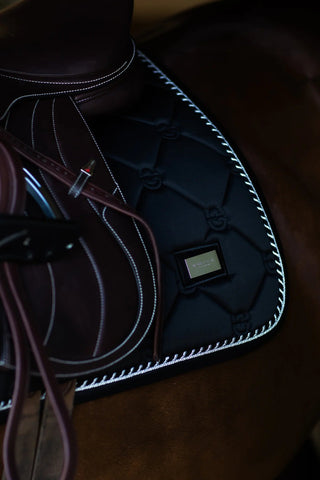 Equestrian Stockholm JUMP/All Purpose Saddle Pad Black Edition