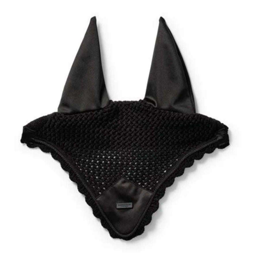 Equestrian Stockholm Bonnet Plain Black