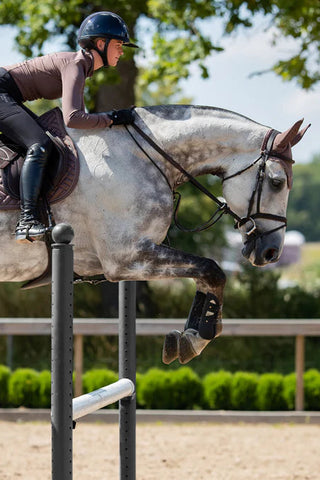 Equestrian Stockholm Ear Bonnet Amaranth