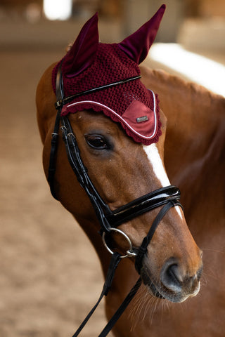 Equestrian Stockholm Bonnet Bordeaux
