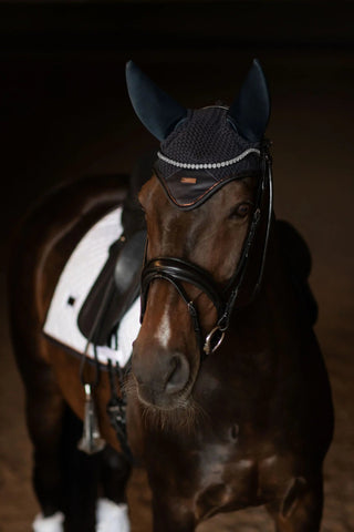 Equestrian Stockholm Soundless Bonnet Modern Dark Ocean