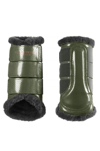 Equestrian Stockholm Fleece Lined Brushing Boots Evening Haze