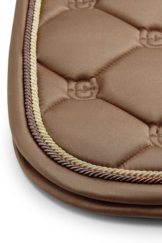 Equestrian Stockholm Dressage Saddle Pad Champagne