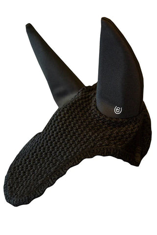 Equestrian Stockholm Soundless Bonnet Clean Black