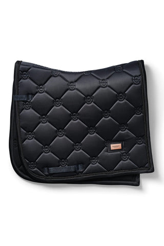 Equestrian Stockholm Dressage Saddle Pad Dark Ocean