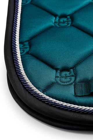 Equestrian Stockholm Dressage Saddle Pad EMERALD
