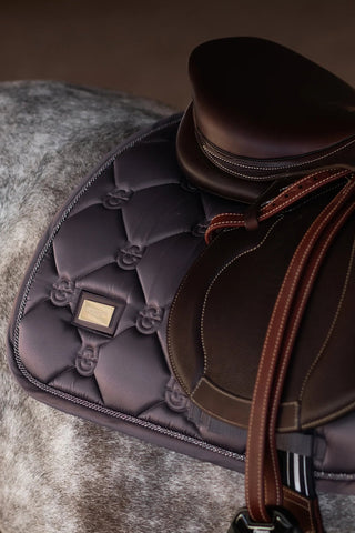 Equestrian Stockholm Jump Saddle Pad Dark Violet
