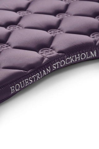 Equestrian Stockholm Jump Saddle Pad Dark Violet