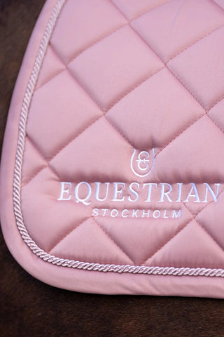 Equestrian Stockholm Jump Saddle Pad Line Pink