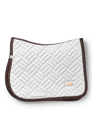 Equestrian Stockholm Jump Saddle Pad Modern White-Moonless Night