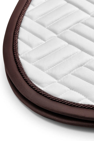 Equestrian Stockholm Jump Saddle Pad Modern White-Moonless Night