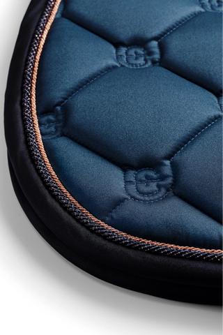 Equestrian Stockholm Dressage Saddle Pad MONACO BLUE