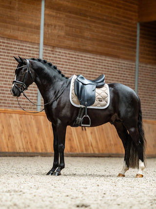 Equestrian Stockholm Dressage Saddle Pad Sand