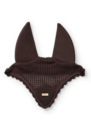 Equestrian Stockholm Ear Bonnet Soundless Chocolate