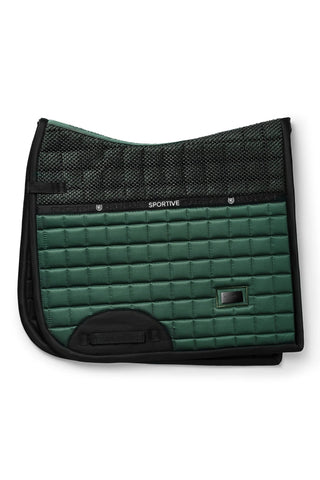 Equestrian Stockholm Dressage Saddle Pad Sportive Sycamore Green