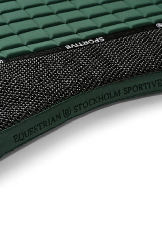 Equestrian Stockholm Dressage Saddle Pad Sportive Sycamore Green