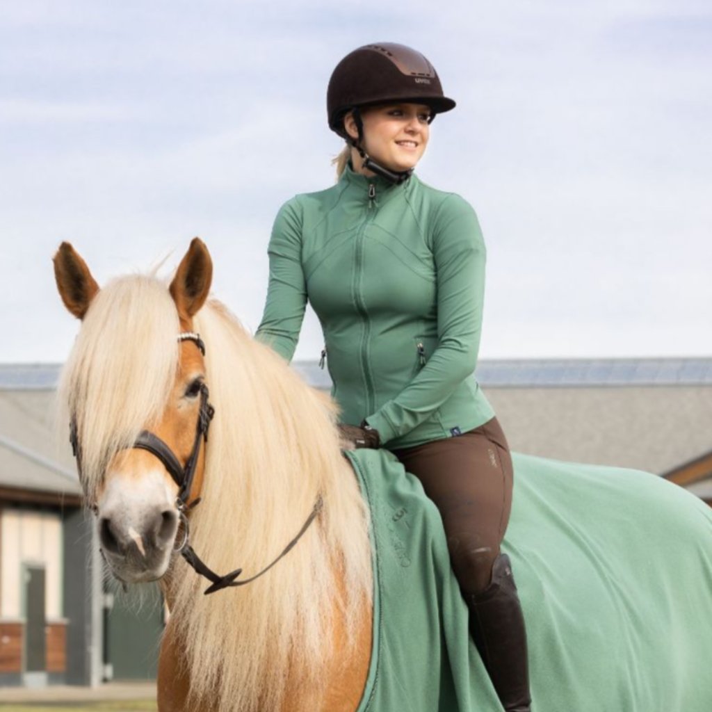 Cavallo Fama Ladies Stand Up Collar Jacket Horse in the Box