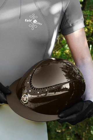 FairPlay Apoleus Shiny Wide Peak Helmet