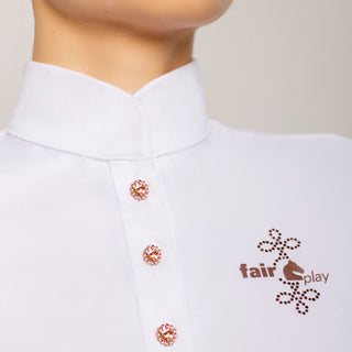 FairPlay Cecile Long Sleeved Competition Shirt Rose Gold