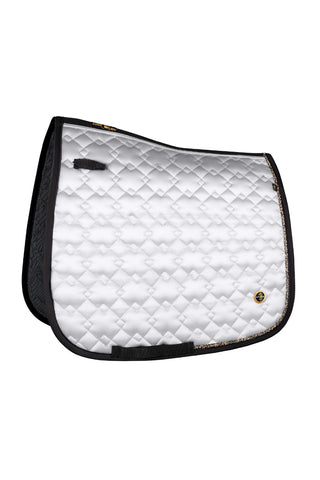 FairPlay Hematite Dressage Saddle Pad with Crystals