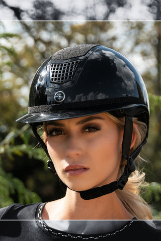 FairPlay Quantinum Eclipse 2.0 Shiny Helmet with Wide Peak