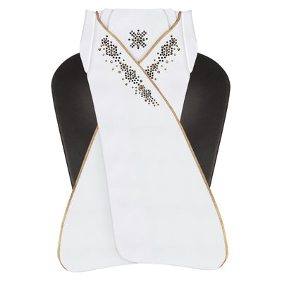 FairPlay Selene Pre-tied Stock Vintage Gold