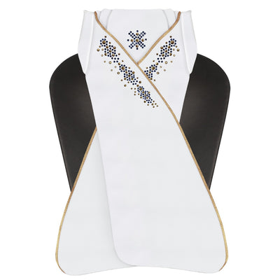 FairPlay Selene Pre-tied Stock Vintage Gold