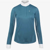 Horze Blaire Long Sleeve Shirt - Teal