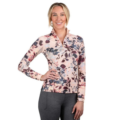 Kastel Denmark Long Sleeve BLUSH Watercolour Floral Sunshirt