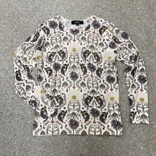 Kastel Demark Crew Neck Sweater White Regal Palm